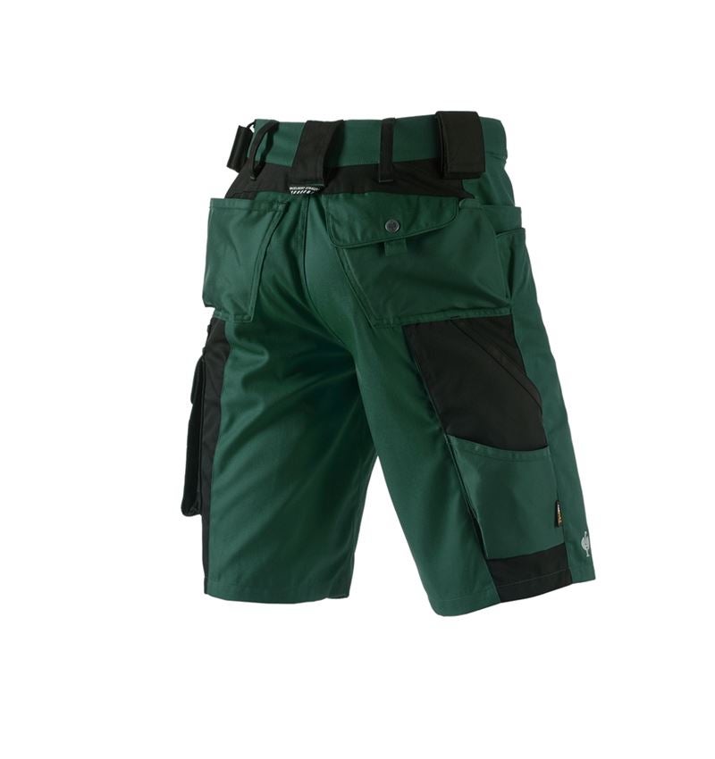 Work Trousers: Shorts e.s.motion + green/black 3
