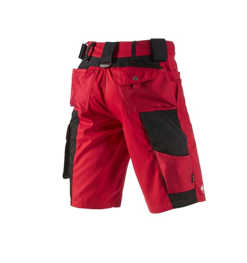 Work Trousers: Shorts e.s.motion + red/black 3