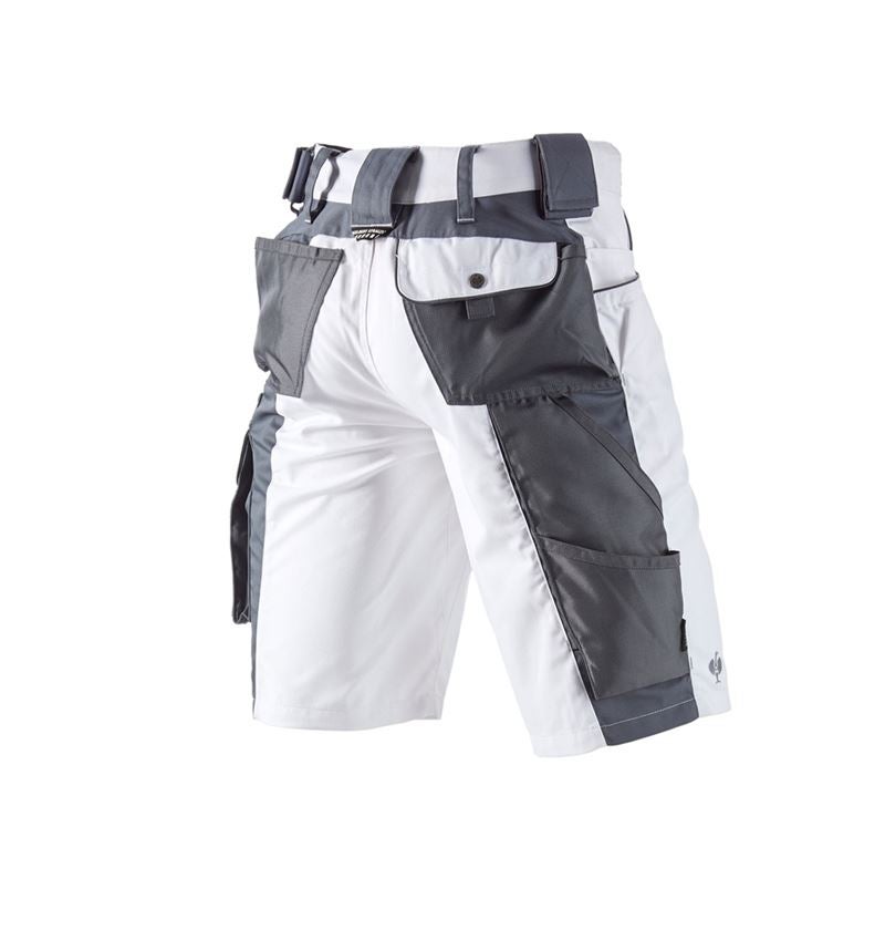 Work Trousers: Shorts e.s.motion + white/grey 3