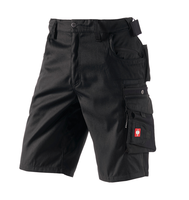 Work Trousers: Shorts e.s.motion + black 2