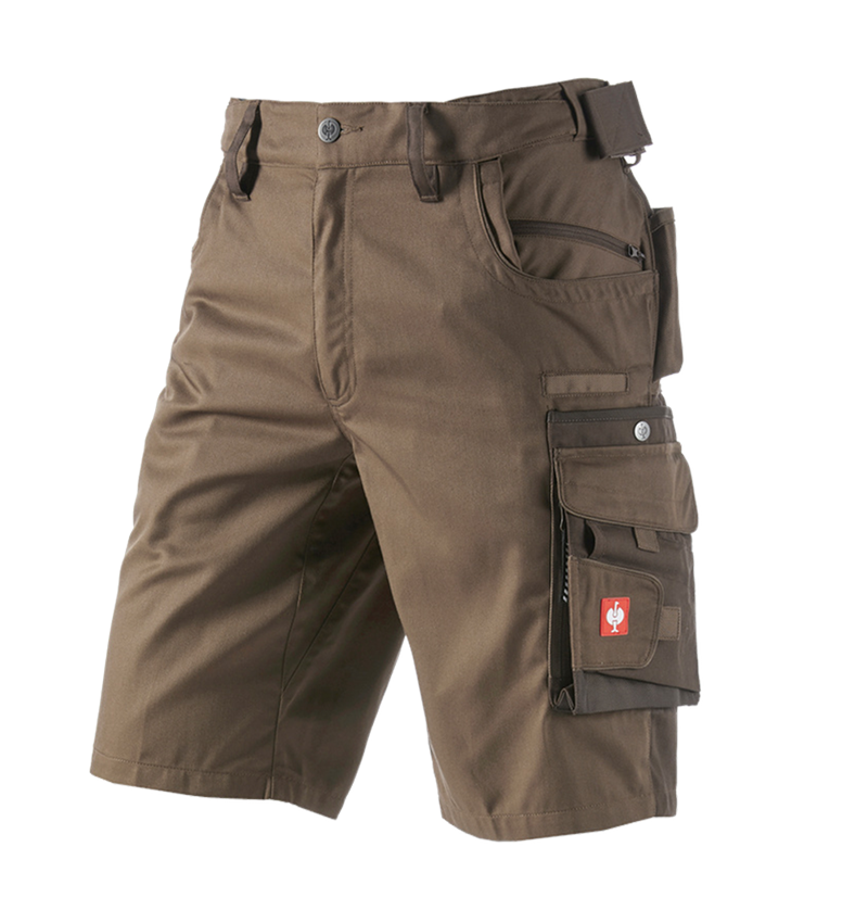 Work Trousers: Shorts e.s.motion + hazelnut/chestnut 1