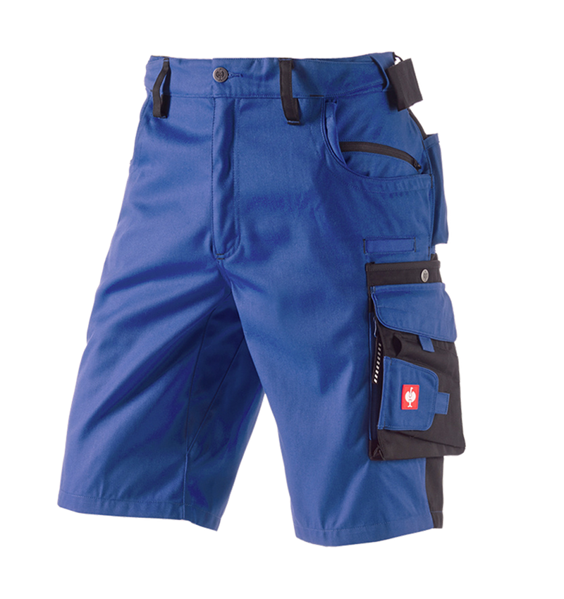 Pantalons de travail: Short e.s.motion + bleu royal/noir 2
