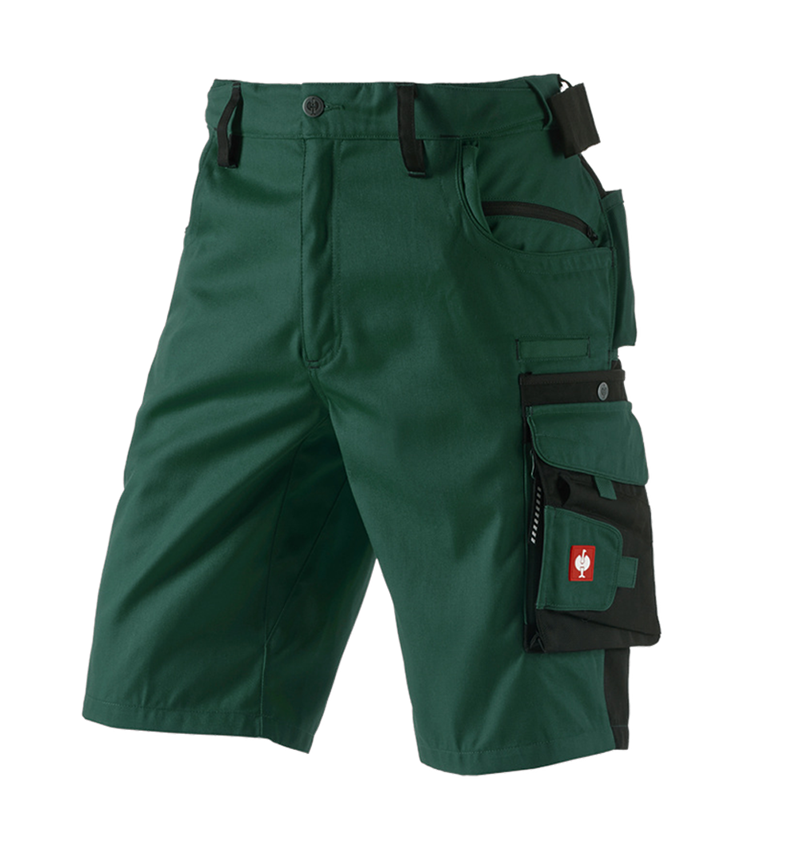 Work Trousers: Shorts e.s.motion + green/black 2