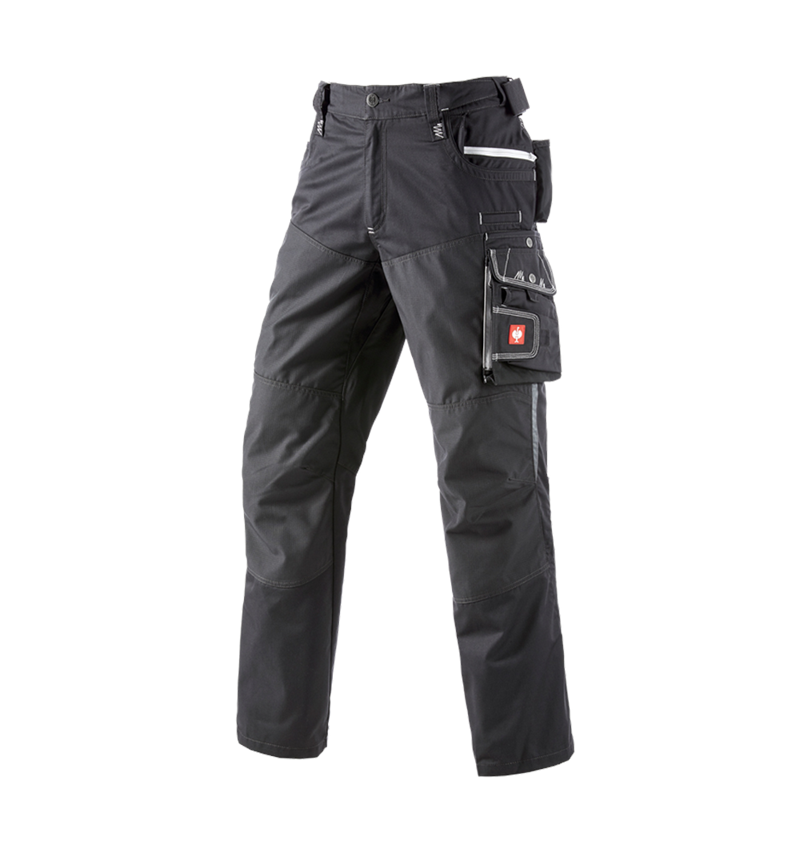 Work Trousers: Trousers e.s.motion Summer + tar/graphite/cement 2