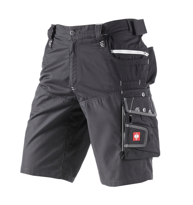 Pantalons de travail: Short e.s.motion d'été + goudron/graphite/ciment 2
