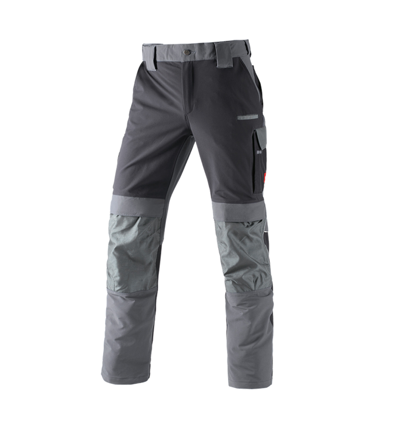 Work Trousers: Functional trousers e.s.dynashield + cement/graphite 1