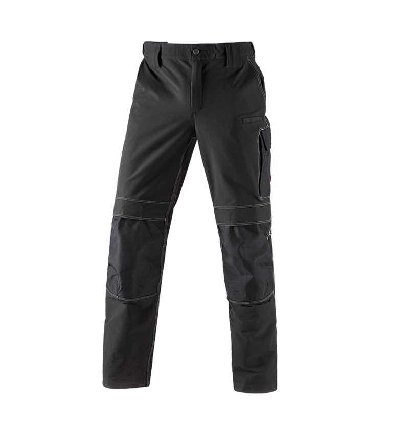 Functional trousers e.s.dynashield black | Strauss