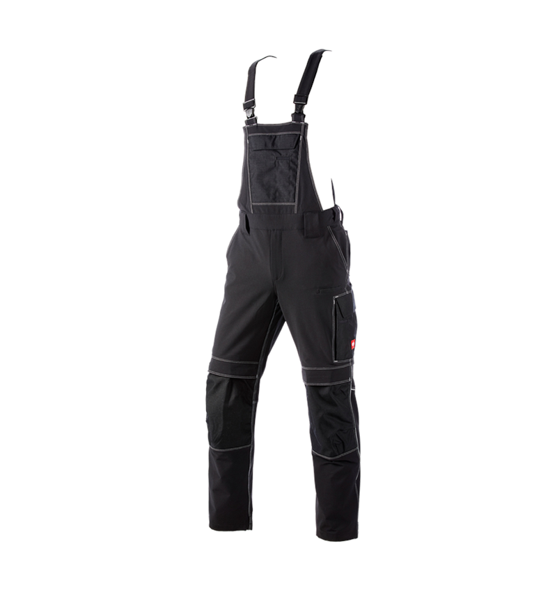 Pantalons de travail: Fonctionnel salopette e.s.dynashield + noir 2