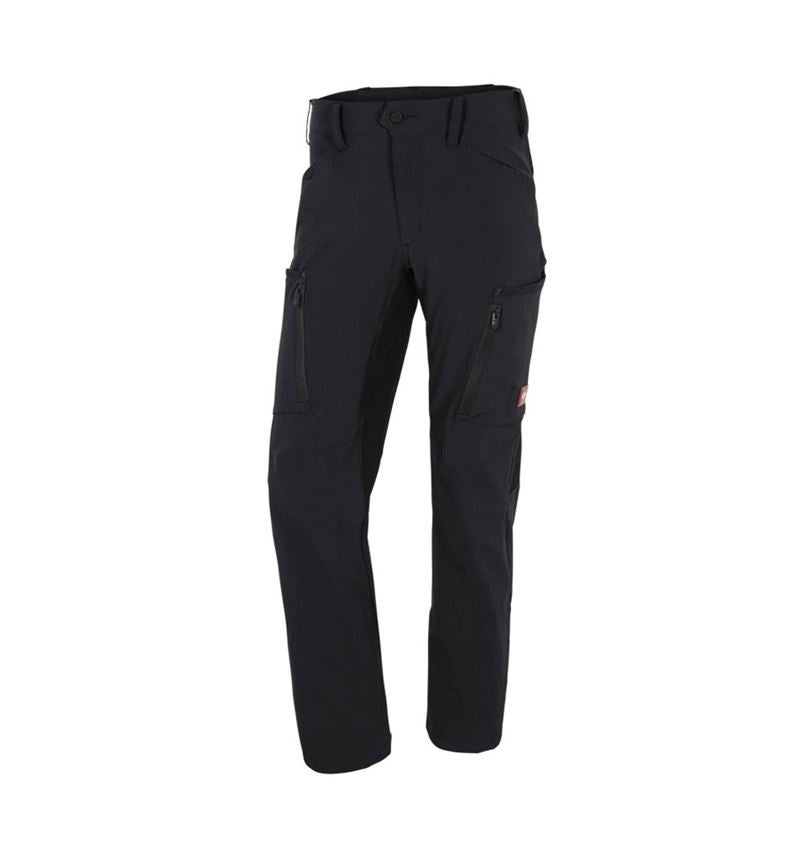 Cold: Winter cargo trousers e.s.vision stretch, men's + black 2