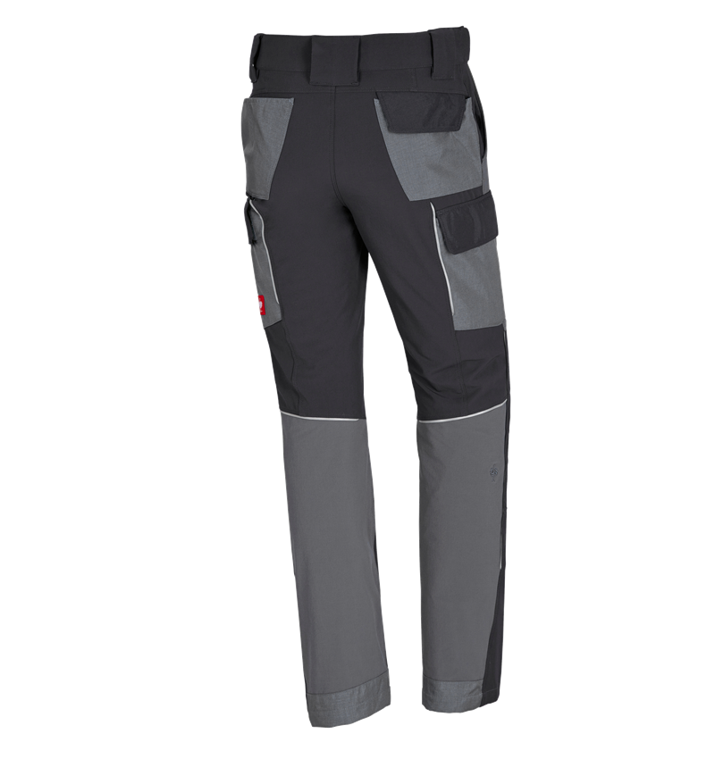 Pantalons de travail: Fonctionnel pantalon cargo d’hiver e.s.dynashield + ciment/graphite 1
