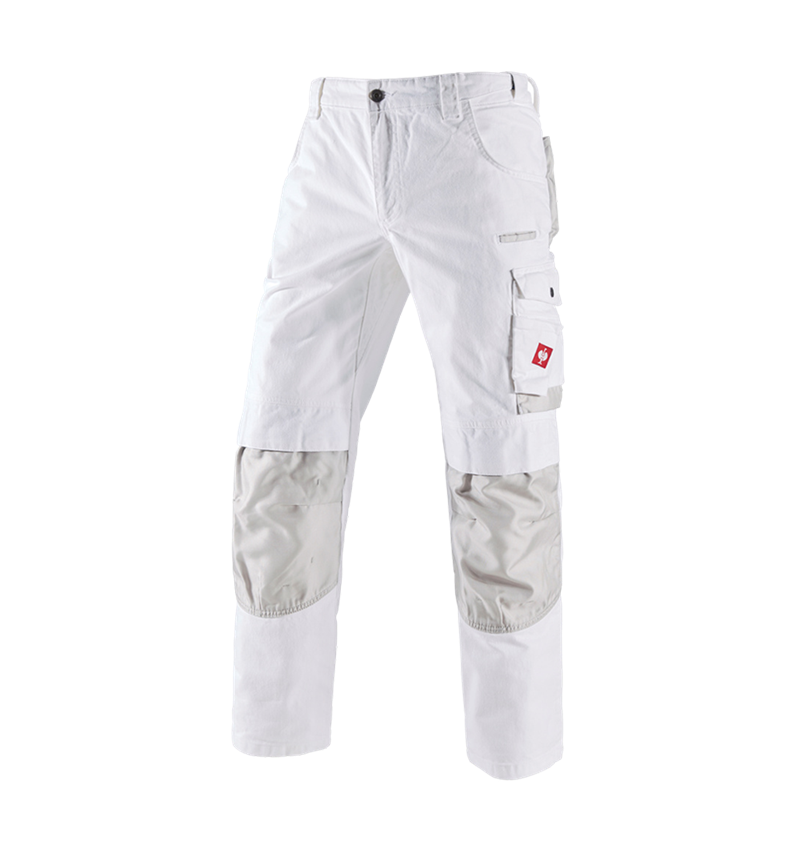 Pantalons de travail: Jeans e.s.motion denim + blanc/argent