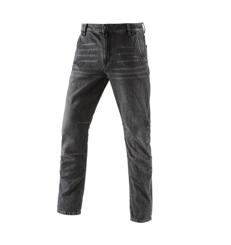 Thèmes: e.s. Jeans à 5 poches POWERdenim + blackwashed 2