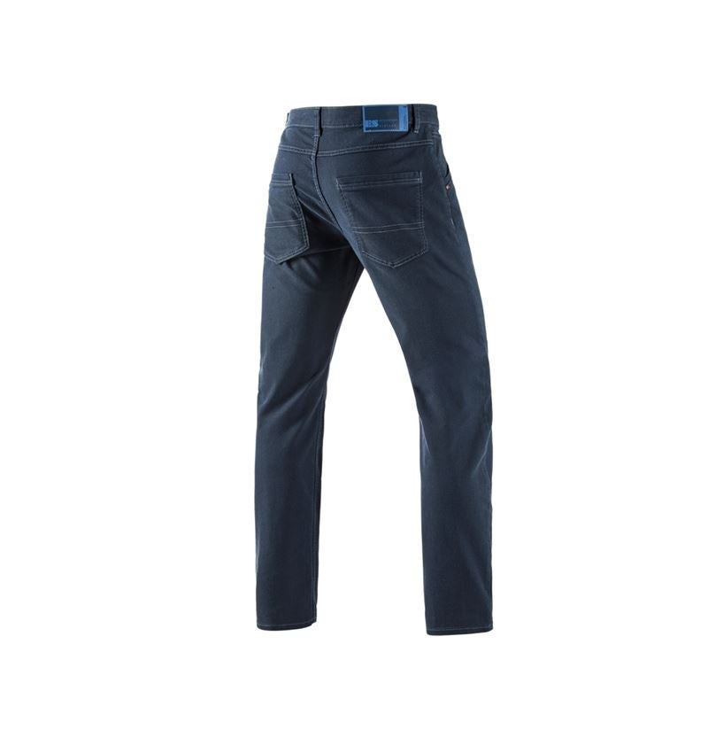 Pantalons de travail: Pantalon à 5 poches e.s.vintage + bleu arctique 2
