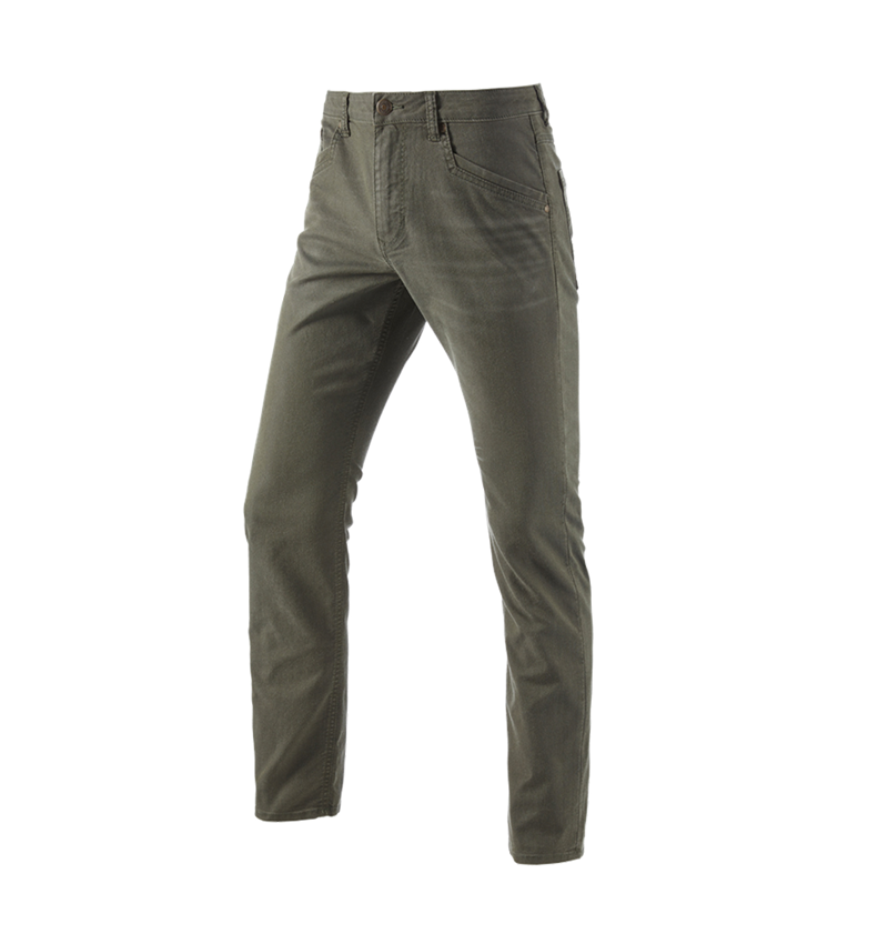 Work Trousers: 5-pocket Trousers e.s.vintage + disguisegreen 2