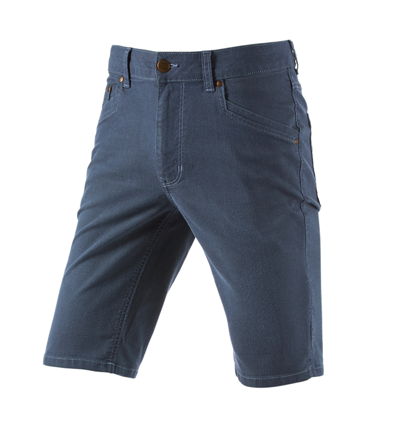 Pantalons de travail: Short à 5 poches e.s.vintage + bleu arctique 2