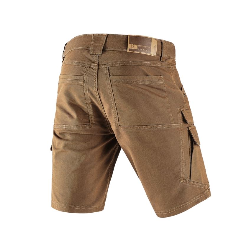 Pantalons de travail: Short cargo e.s.vintage + sépia 3