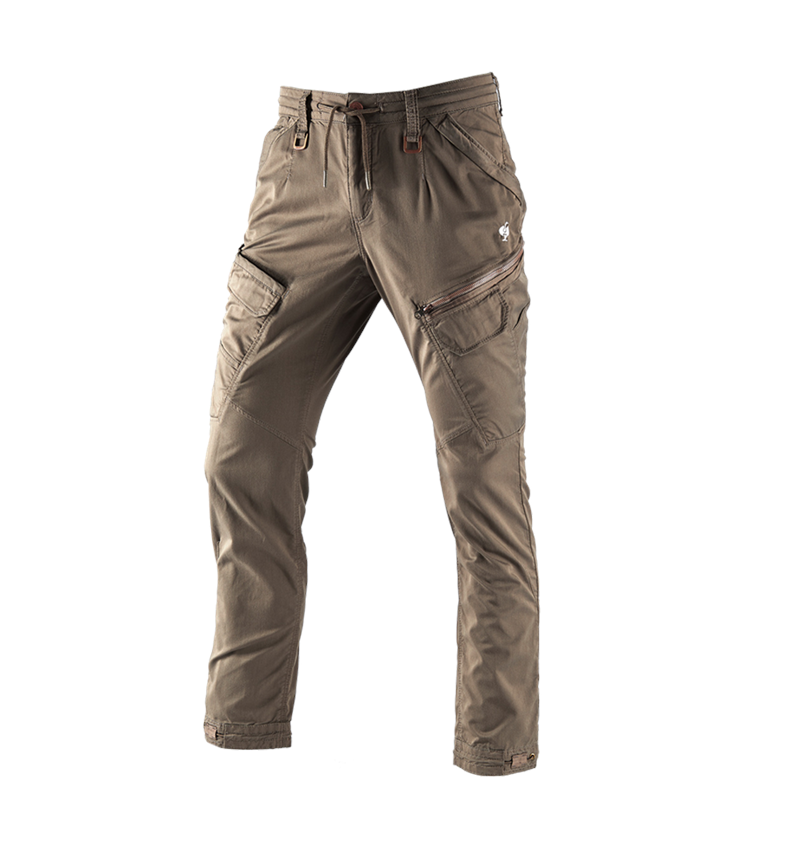 Work Trousers: Cargo trousers e.s. ventura vintage + umbrabrown 2