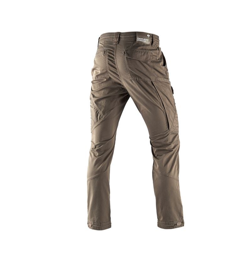 Pantalons de travail: Pantalon Cargo e.s. ventura vintage + brun ombre 3