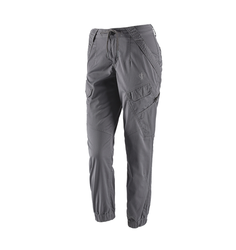 Work Trousers: Cargo trousers e.s. ventura vintage, ladies' + basaltgrey 2