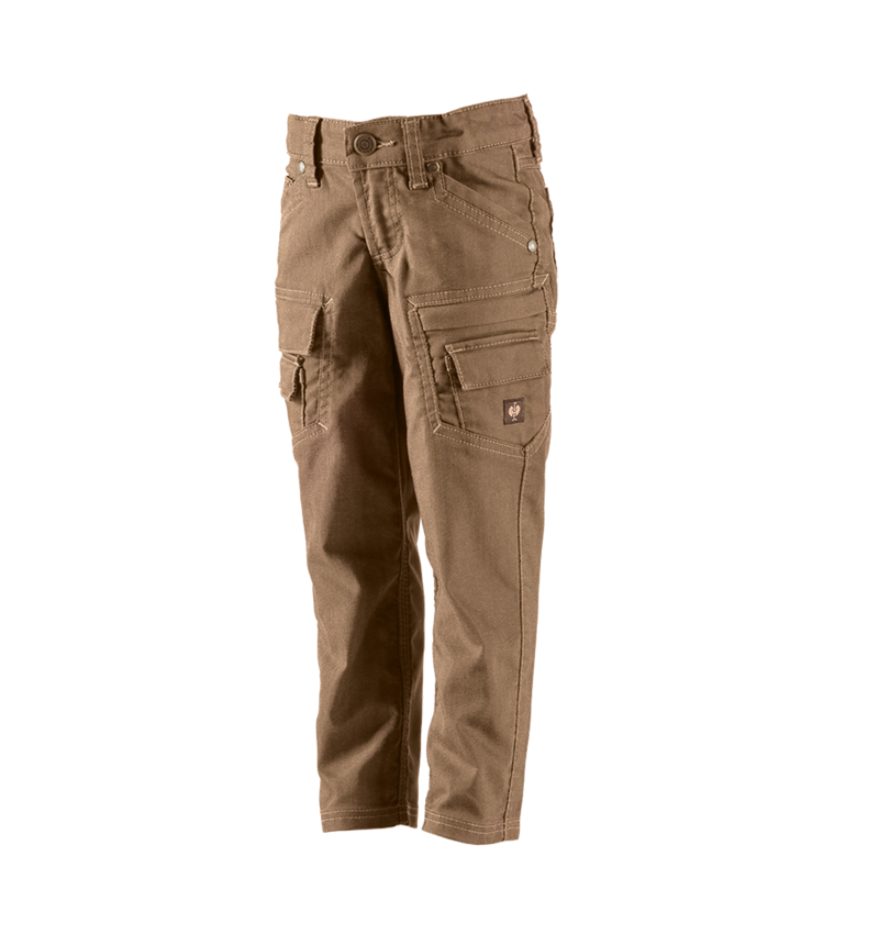 Trousers: Cargo trousers e.s.vintage, children's + sepia 2