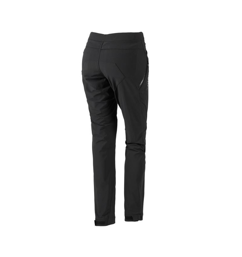 Pantalons de travail: Pantalon de fonction e.s.trail, femmes + noir 4