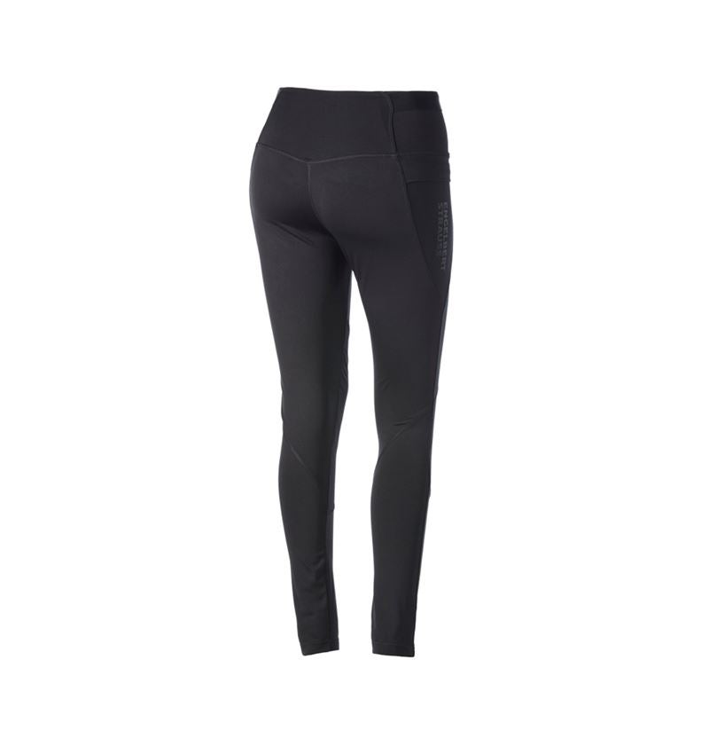 Work Trousers: Race tights e.s.trail, ladies' + black 4