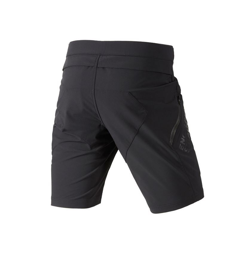 Work Trousers: Functional short e.s.trail + black 4