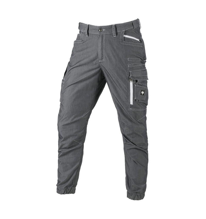 Work Trousers: Cargo trousers e.s.motion ten summer + oxidblack 2