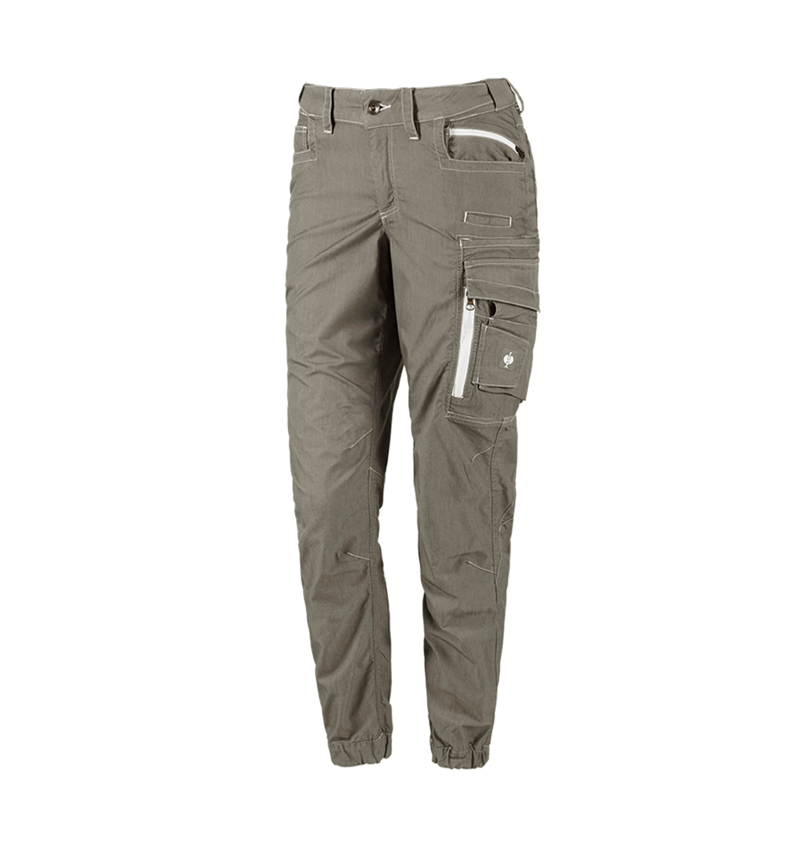 Work Trousers: Cargo trousers e.s.motion ten summer,ladies' + moorgreen 2