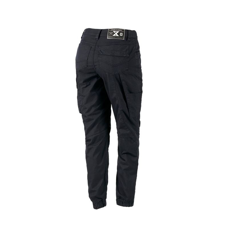 Work Trousers: Cargo trousers e.s.motion ten summer,ladies' + black 3