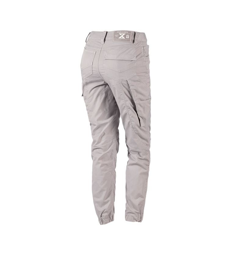 Work Trousers: Cargo trousers e.s.motion ten summer,ladies' + opalgrey 3