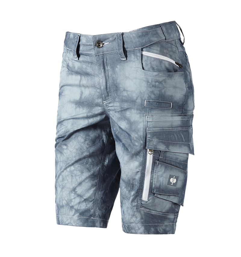 Work Trousers: Cargo shorts e.s.motion ten summer,ladies' + smokeblue vintage 2