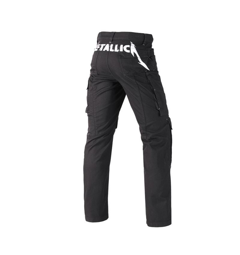 Collaborations: Metallica twill pants + black 4