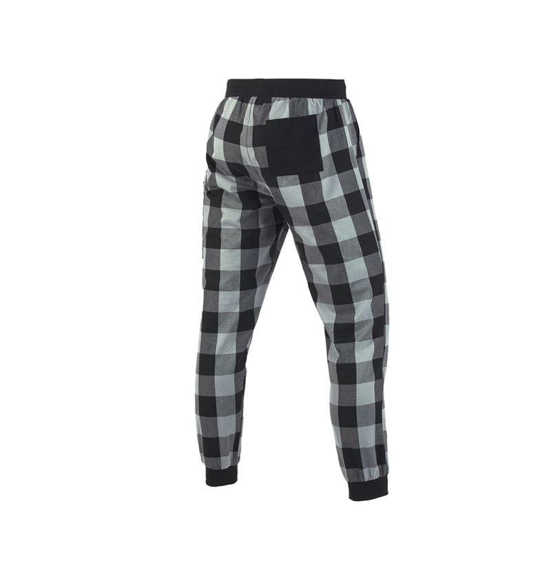Accessoires: e.s. Pyjama pantalon + gris tempête/noir 3