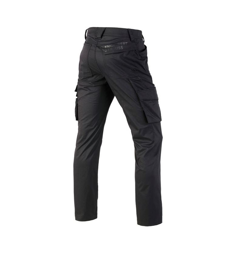 Work Trousers: Cargo trousers e.s.trail + black 3