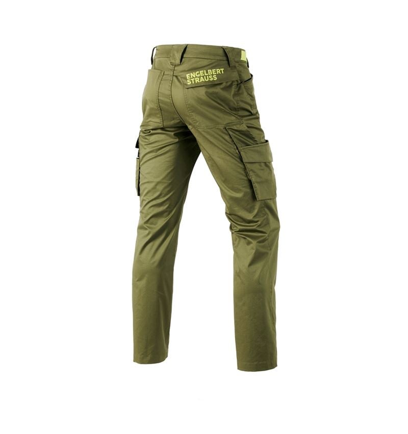 Work Trousers: Cargo trousers e.s.trail + junipergreen/limegreen 3