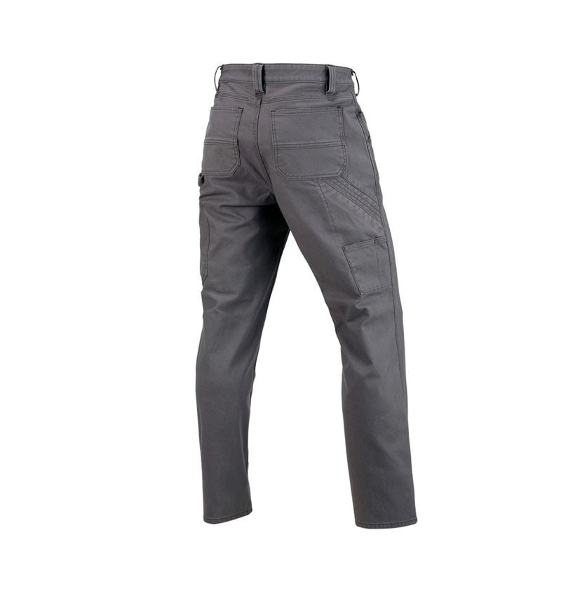 Thèmes: Pantalon à taille élastique e.s.iconic + gris carbone 8