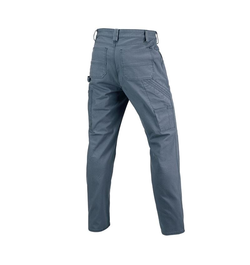 Thèmes: Pantalon à taille élastique e.s.iconic + bleu oxyde 10