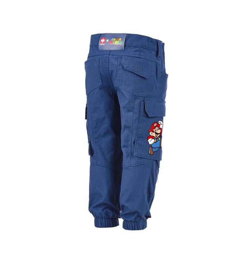 Trousers: Super Mario Cargo trousers, children's + alkaliblue 4