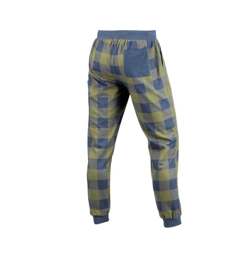 Accessories: e.s. Pyjama Trousers + mountaingreen/oxidblue 4