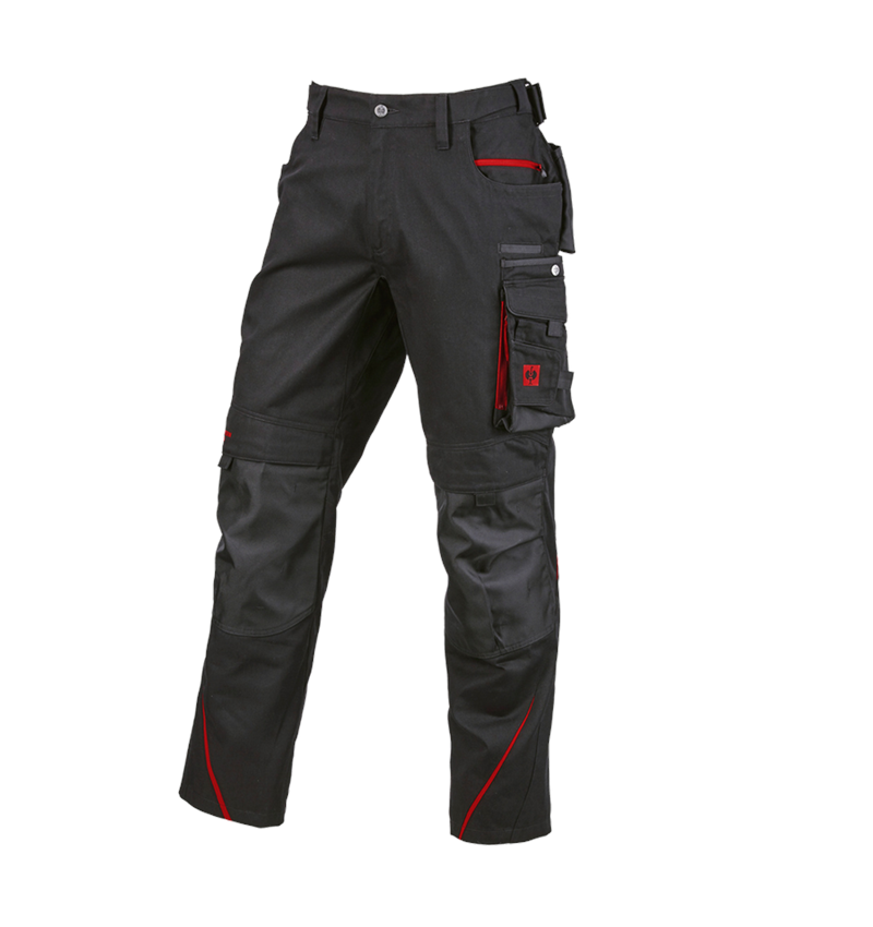 Collaborations: FCB Work Trousers + black/straussred 6