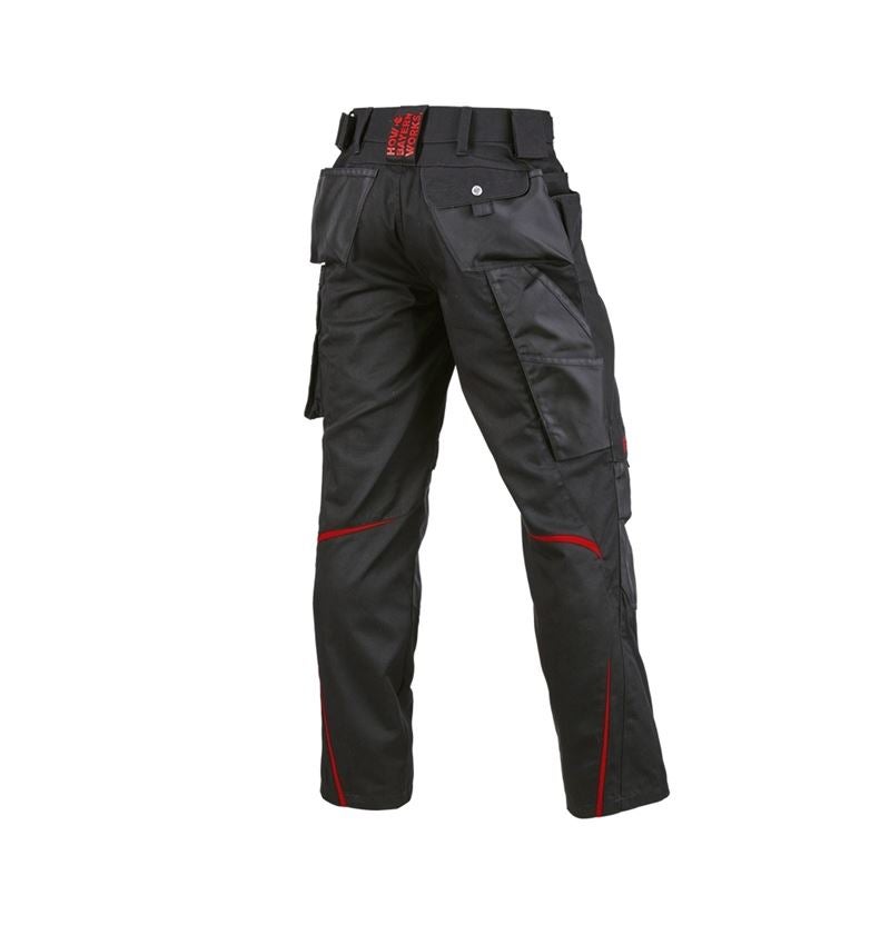 Collaborations: FCB Work Trousers + black/straussred 7