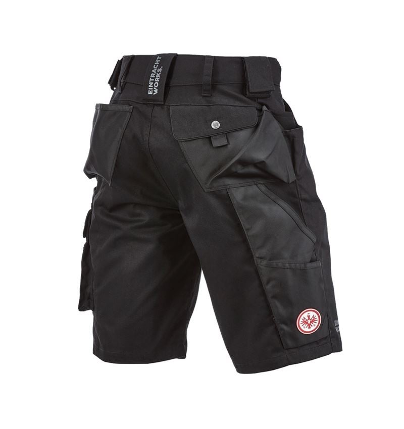 Kollaborationen: Eintracht Work Shorts + black 5