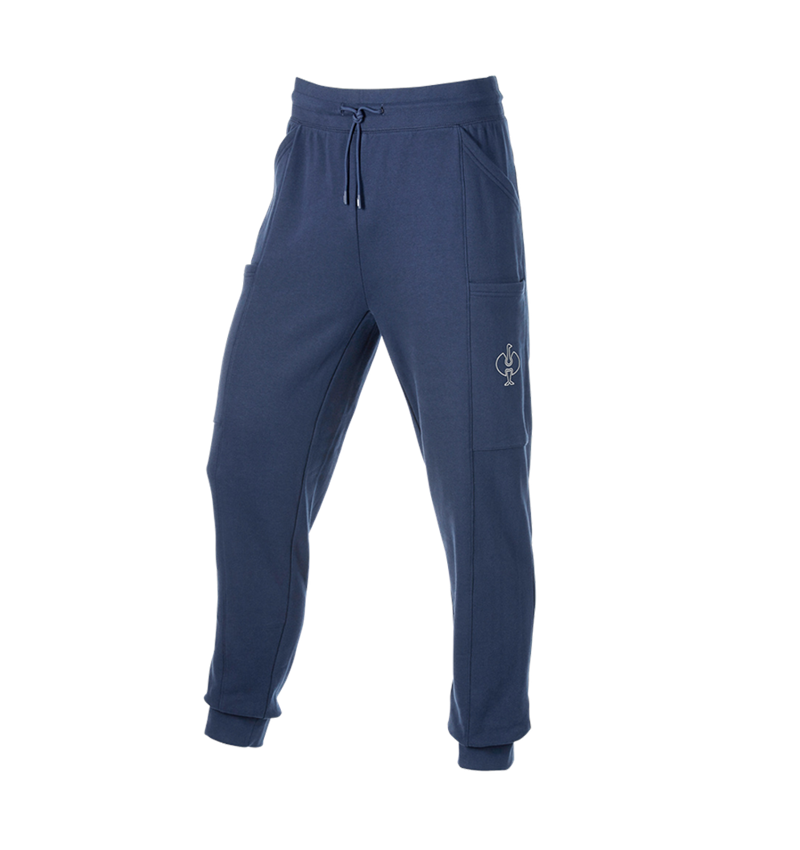 Thèmes: Pantalon sweat light e.s.trail + bleu profond/blanc 5
