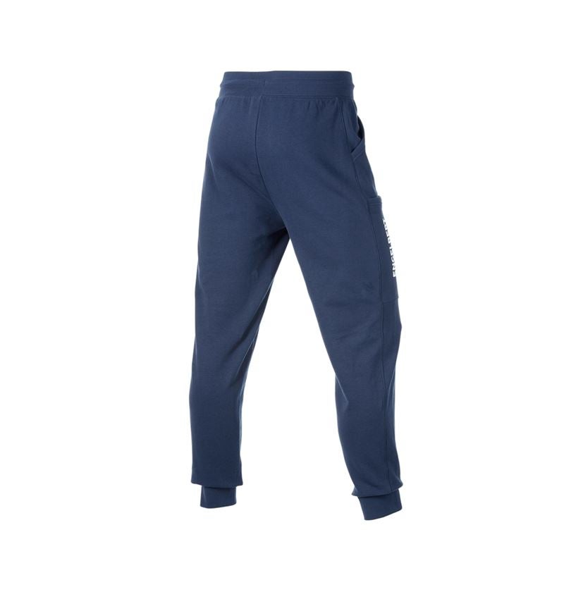 Accessoires: Pantalon sweat light e.s.trail + bleu profond/blanc 6