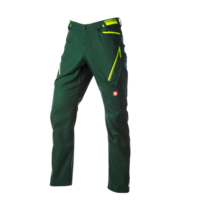 Thèmes: Pantalon à poches multiples e.s.ambition + vert/jaune fluo 5