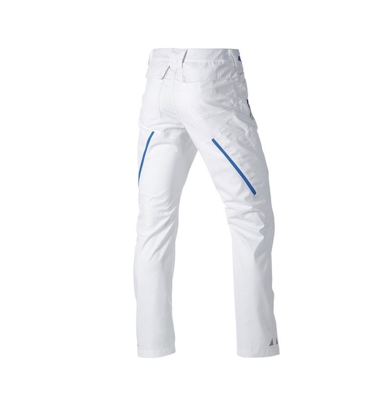 Thèmes: Pantalon à poches multiples e.s.ambition + blanc/bleu gentiane 8