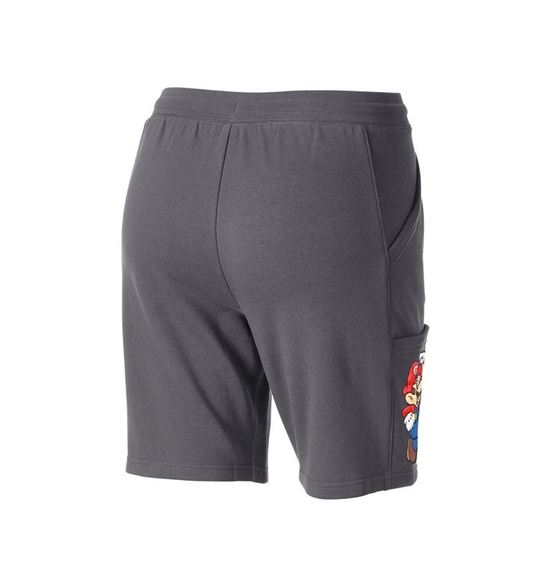 Accessories: Super Mario Sweat shorts, ladies' + anthracite 1