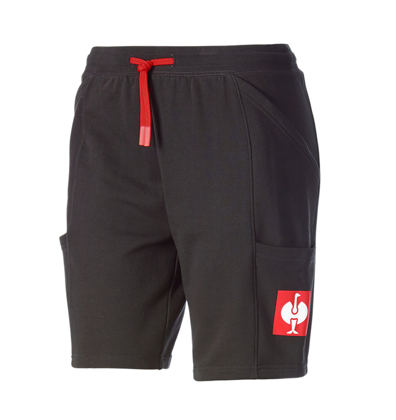 Accessories: Super Mario Sweat shorts, ladies' + black