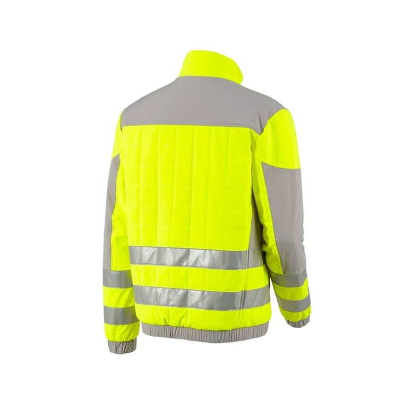 Vestes de travail: Veste de signalisation e.s.concrete + jaune fluo/gris perle 3